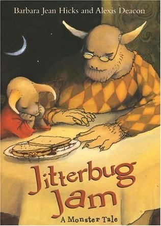 Picture of the front cover of the book Jitterbug Jam written by Barbara jean Hicks and illustrated by Alexis Deacon.